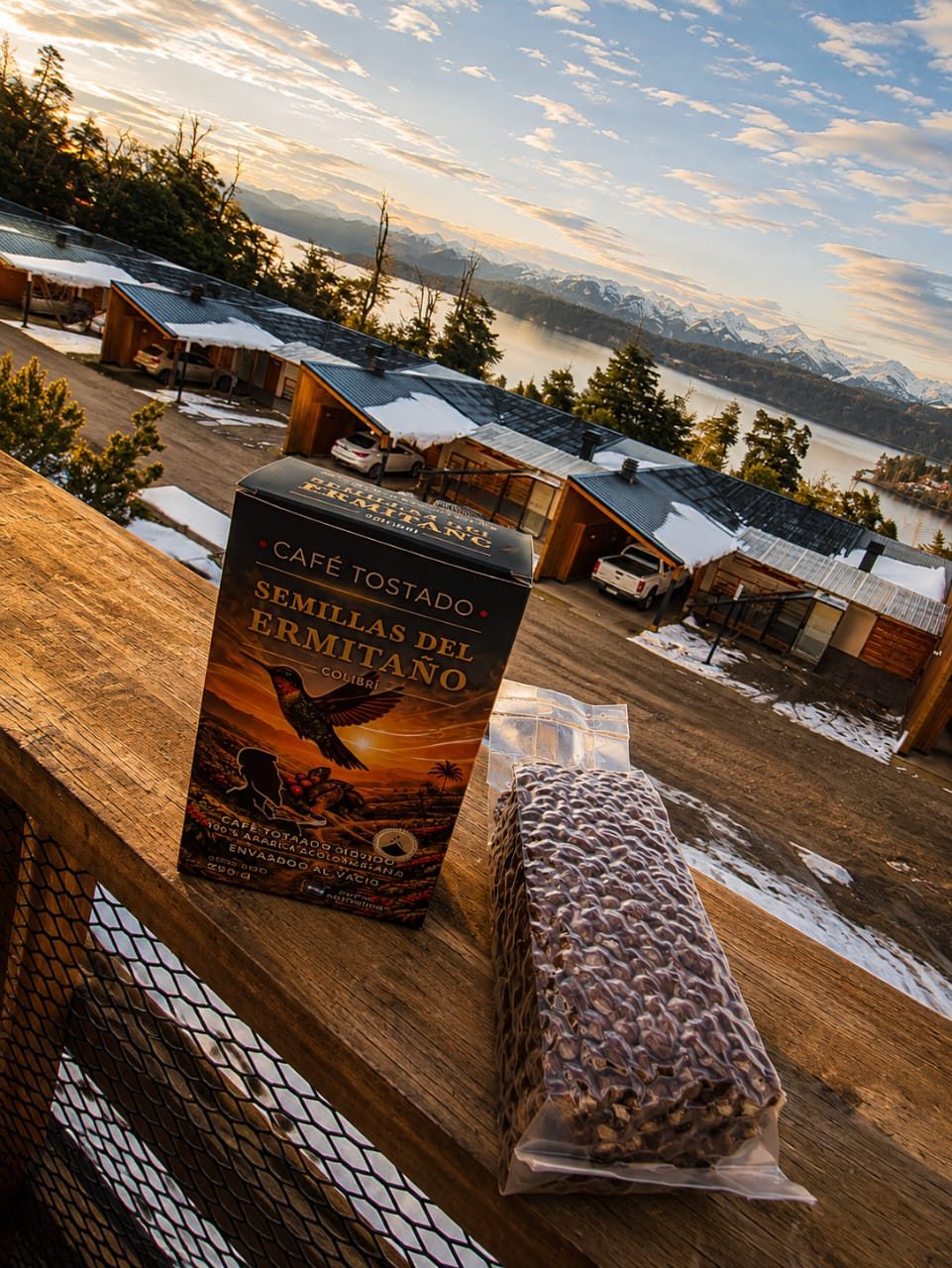 Café Semillas del Ermitaño en la Patagonia