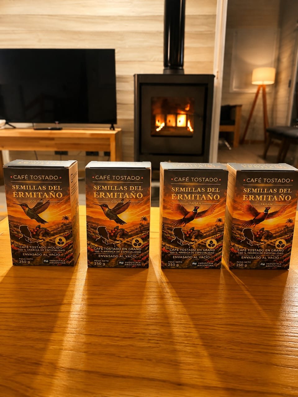 Cajas de Café Semillas del Ermitaño