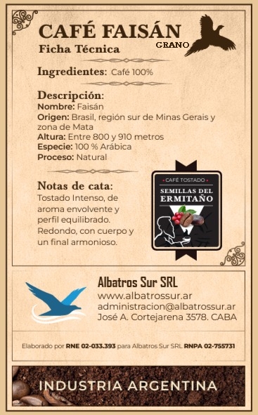 Cafe en grano